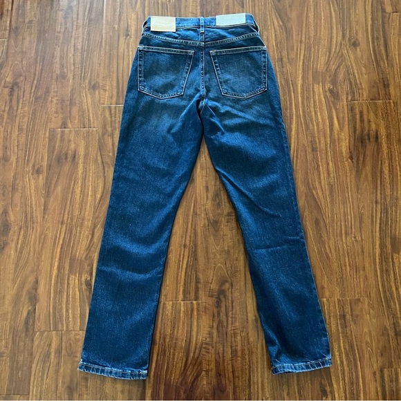 NWT Everlane Original Cheeky Jean Medium Indigo Wash size 23R - Picture 10 of 14
